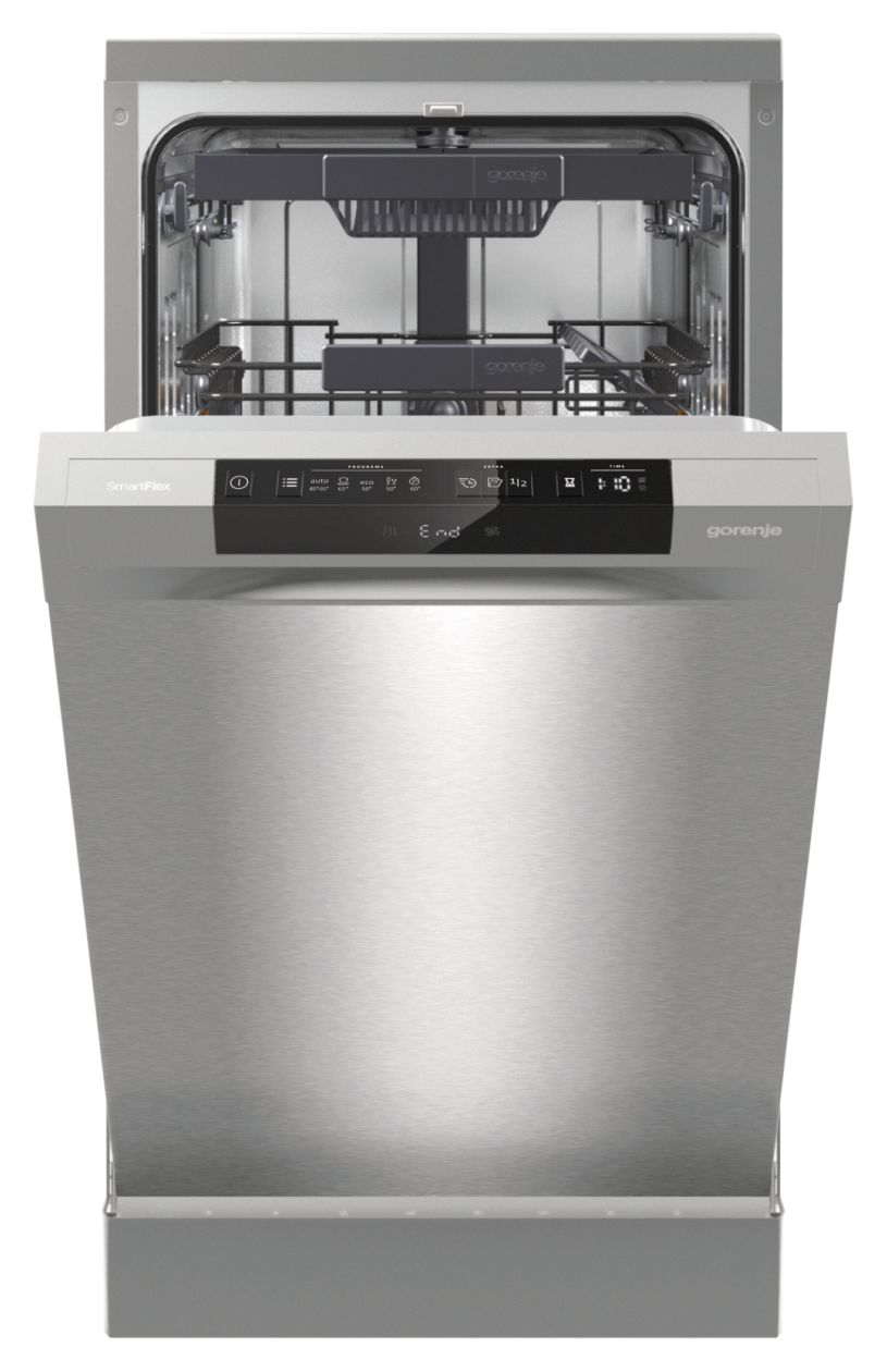 GS541C10X 45 cm Geschirrspüler freistehend Leise 10 Maßgedecke aquaStop Funktion 