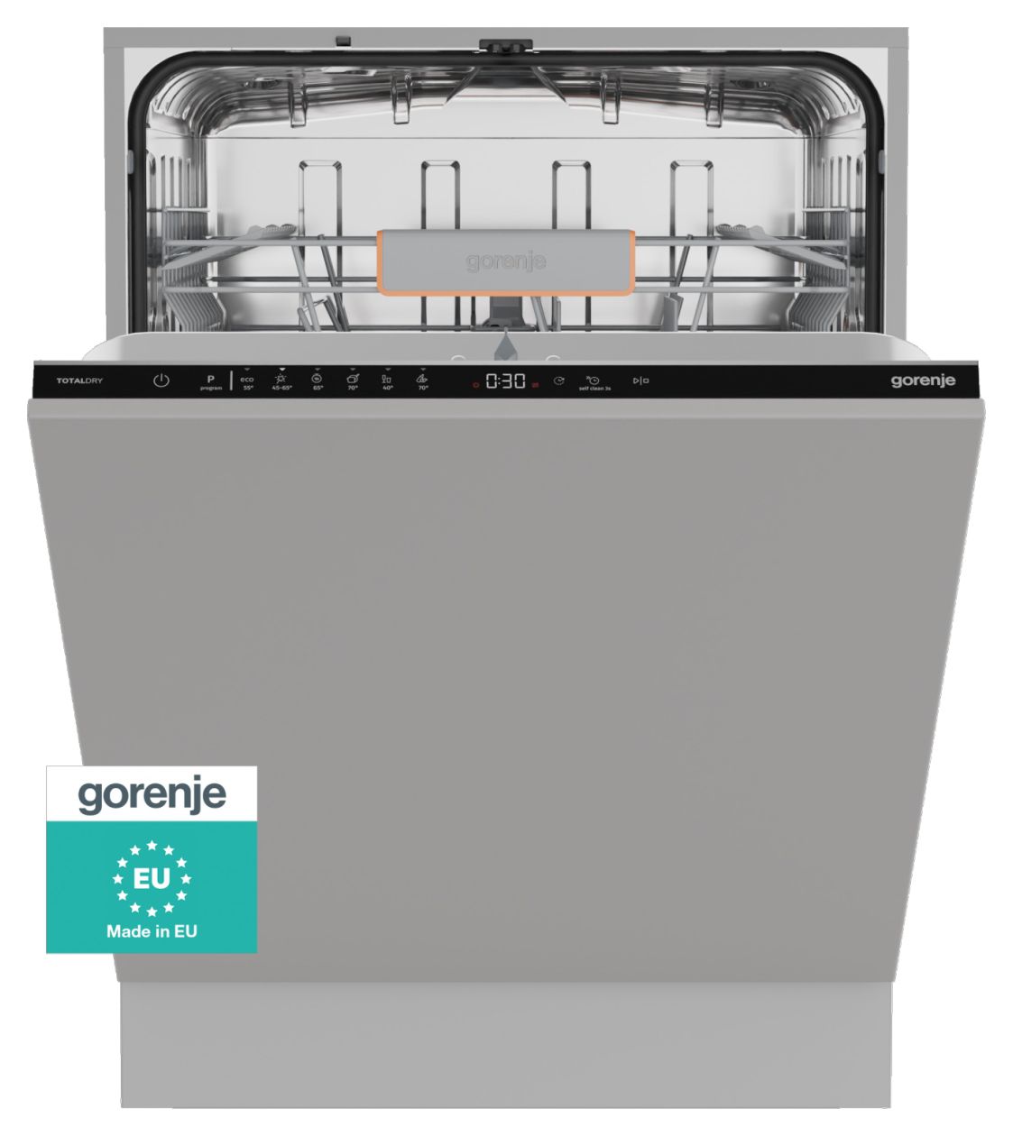 GV642C65 60 cm Geschirrspüler vollintegriert (ohne Front) Leise 14 Maßgedecke 