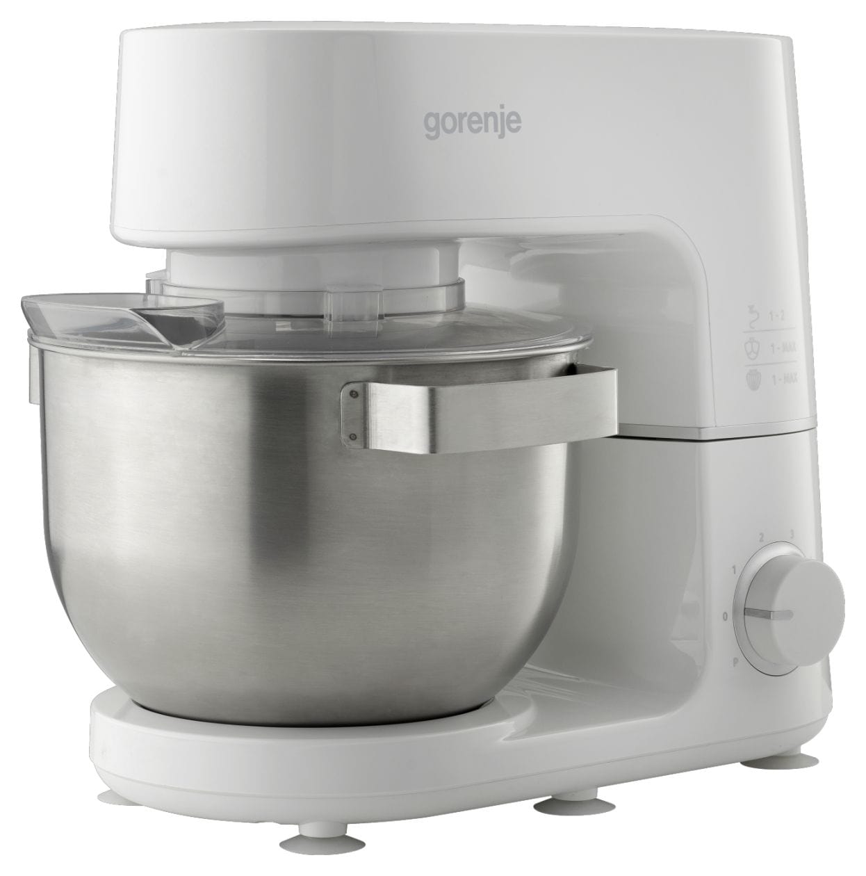 MMC800CW Küchenmaschine 5 l Standmixer 6 Stufen 800 W  (Weiß) 