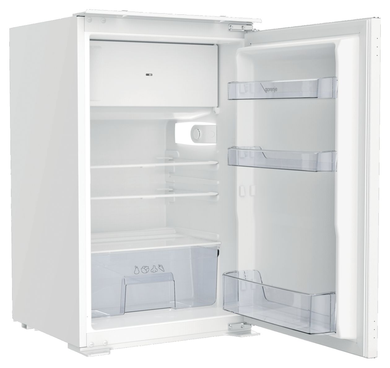 RBI409EP1 Schlepptür 104 l Einbaukühlschrank EEK: E 141,99 kWh Jahr 