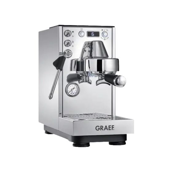 Dicianova Siebträger Kaffeemaschine 1750 W  (Satinierter Stahl) 