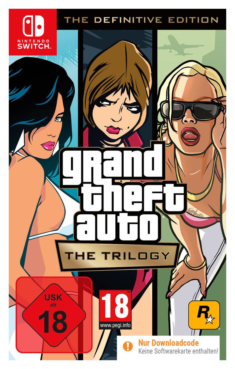 Grand Theft Auto: The Trilogy - The Definitive Edition (Nintendo Switch) 