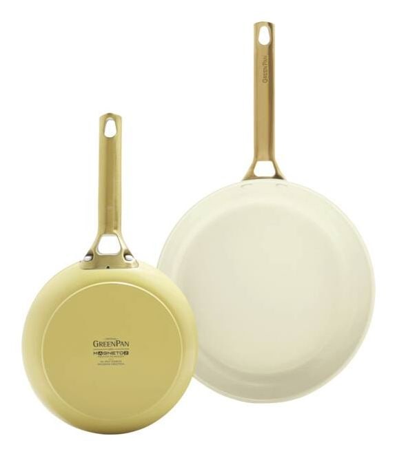 Padova Reserve Bratpfanne 2-er Set 20+26cm   (Gelb) 