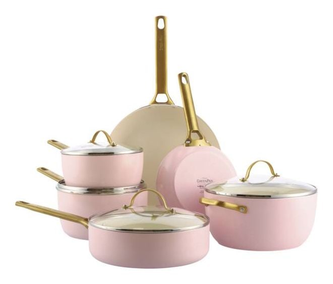 Padova Reserve Kochtopfset 6-teilig   (Gold, Rose) 