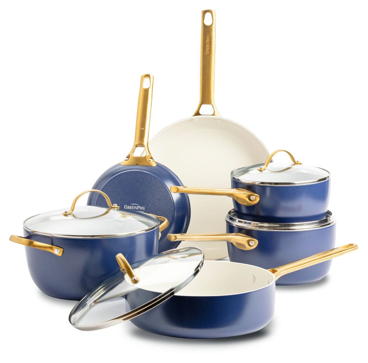 Padova Reserve Kochtopfset 6-teilig   (Blau) 