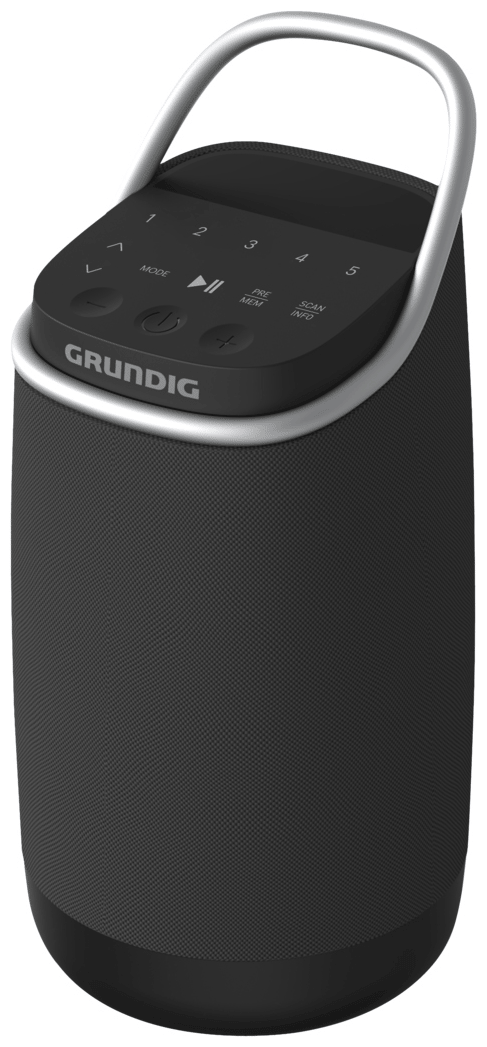 Band 360 Bluetooth Lautsprecher IPX5 (Schwarz) 