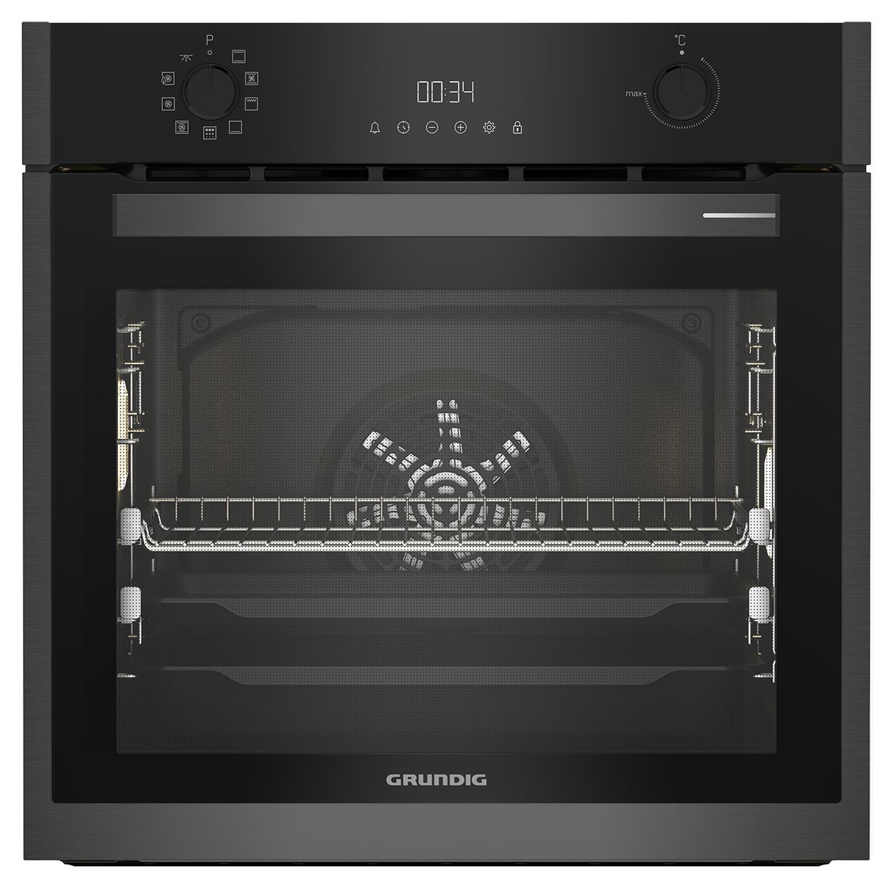 GEBM19300DXP Einbaubackofen groß Dampfgaren AutoClean 