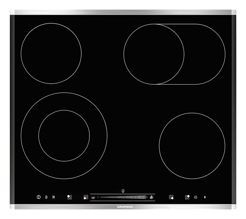 GIEV624430X autarkes 60 cm Glaskeramik Kochfeld/Herdplatte 4 Zone(n) 