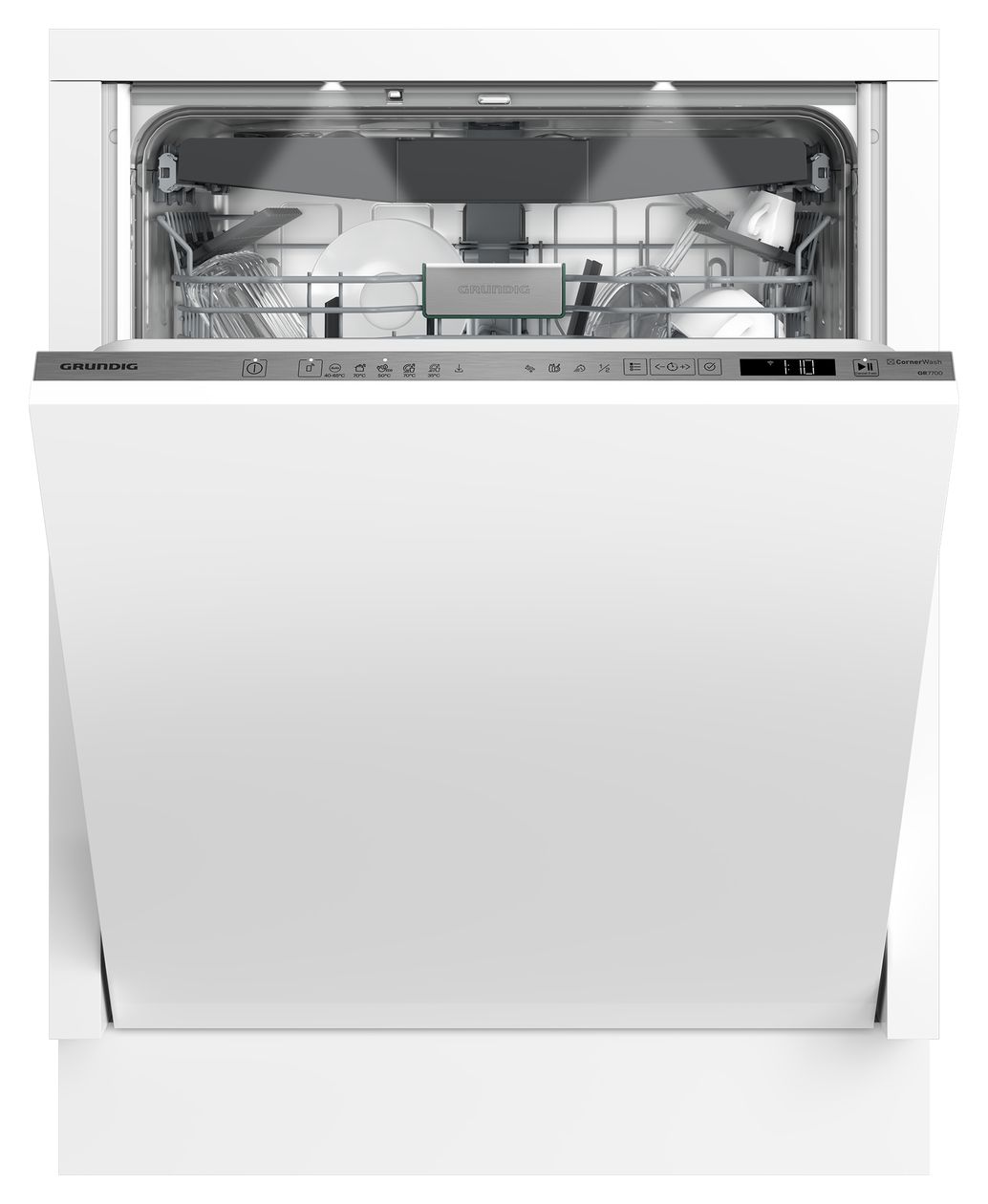 GNVP4432PW 60 cm Geschirrspüler vollintegriert (ohne Front) Sehr leise 14 Maßgedecke Turbo-Trocknen 