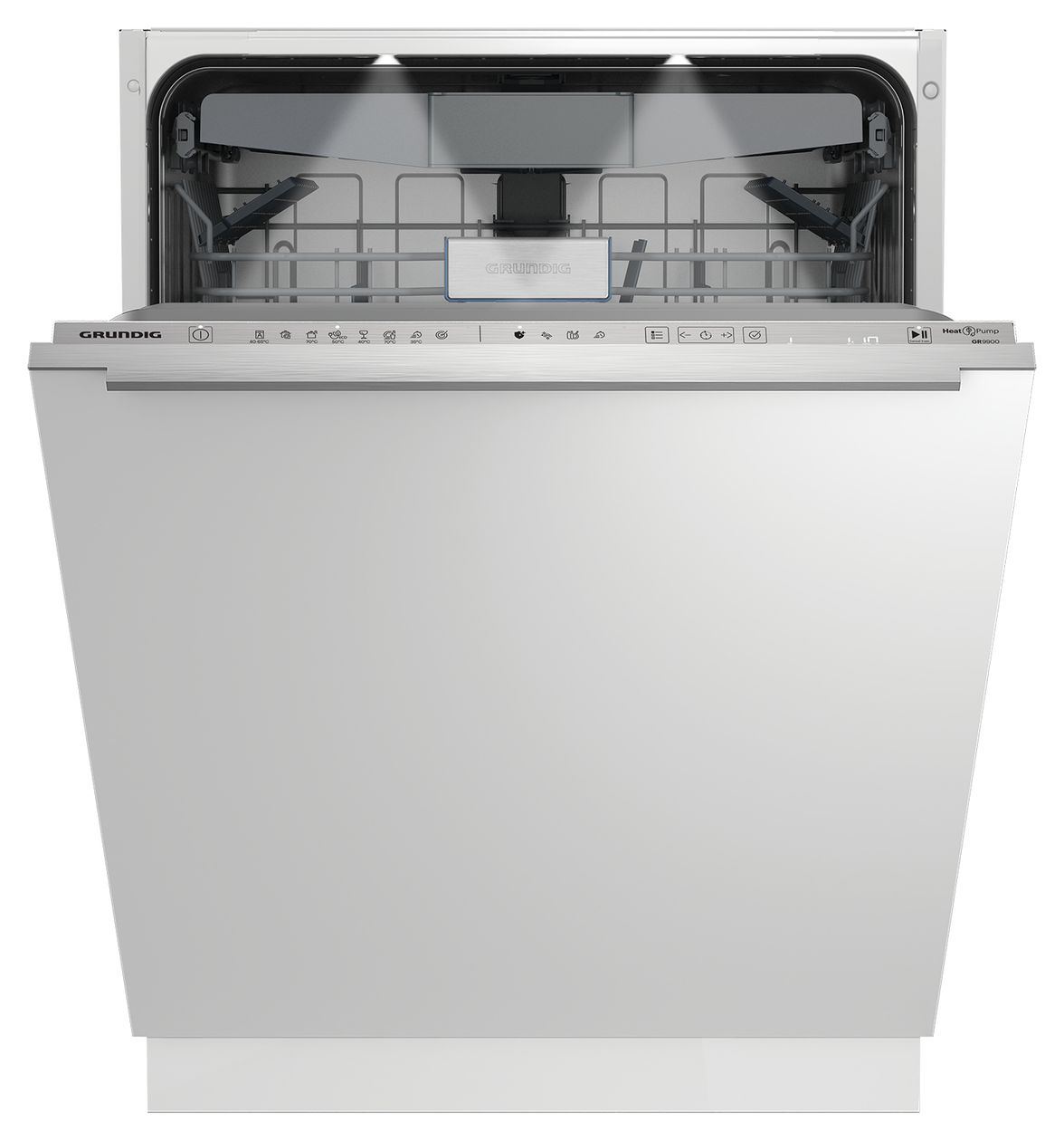 GNVP4512X 60 cm Geschirrspüler vollintegriert (ohne Front) Leise 15 Maßgedecke Restwärme 