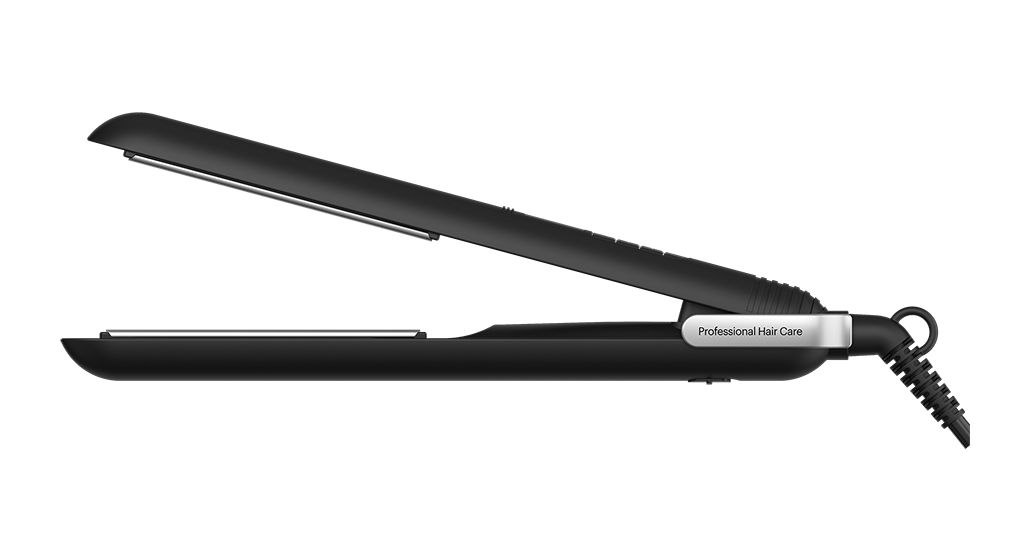 HS7034 Haarglätter  (Schwarz, Silber) 