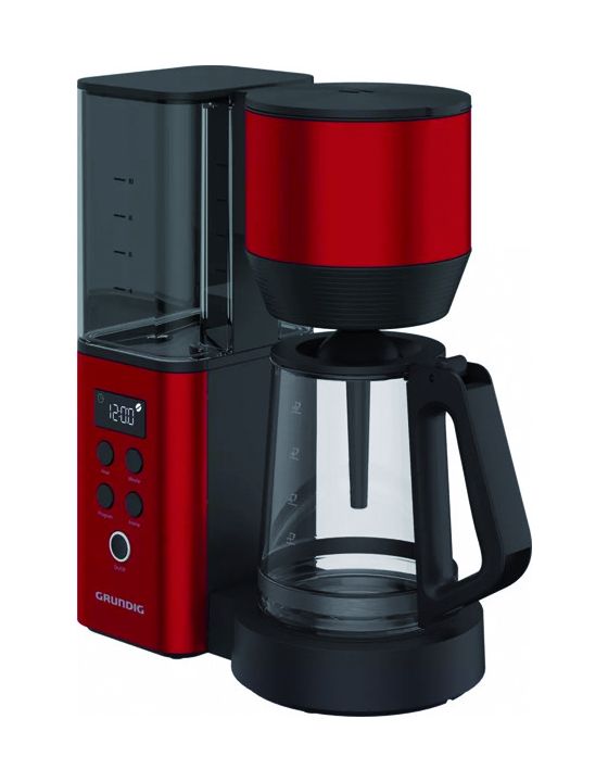 KM8440 10 Tassen Filterkaffeemaschine 1,2 l  (Schwarz, Rot) 