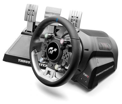 T-GT II Lenkrad + Pedale PC, PlayStation 4, PlayStation 5 (Schwarz) 