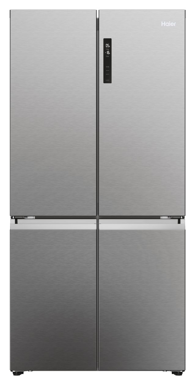 HCR5919ENMP Side-by-Side Kühl-/ Gefrierkombination 354 l / 174 l 329 kWh NoFrost 1900 mm x 908 mm  (Platin, Edelstahl) 