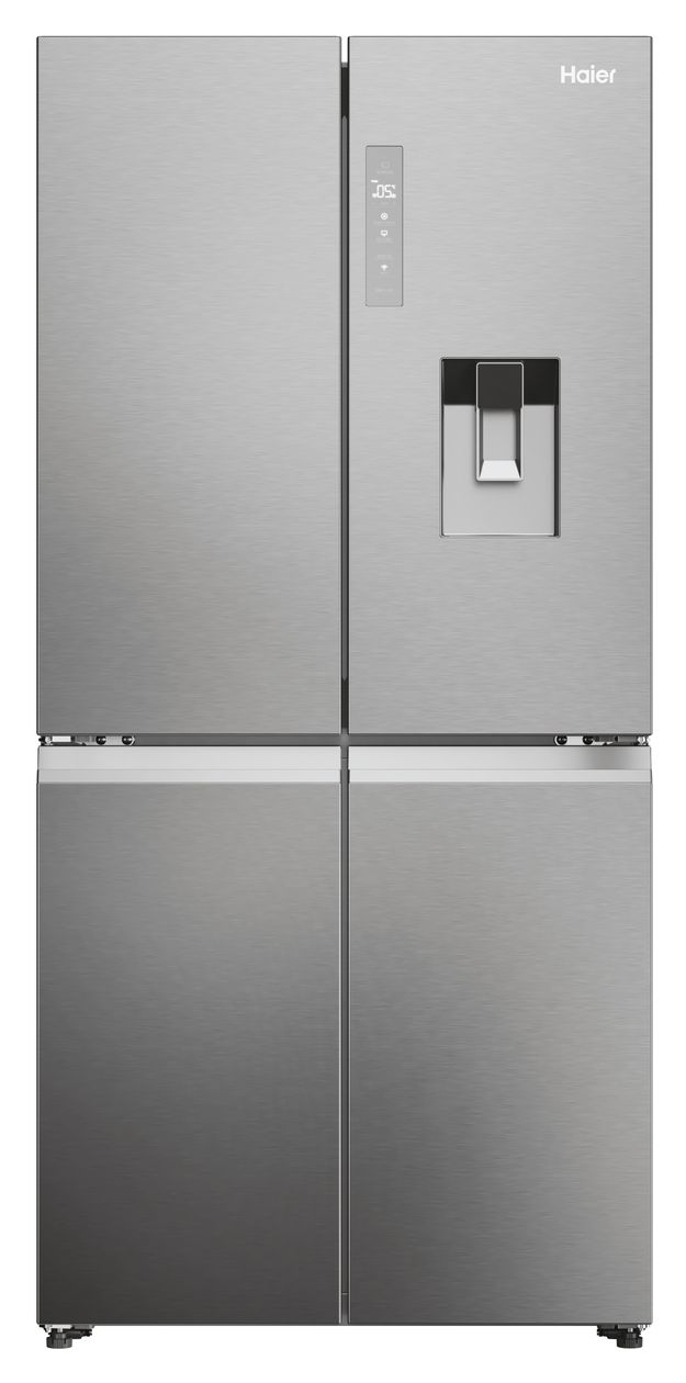 HCW58F18EHMP Side-by-Side Kühl-/ Gefrierkombination 319 l / 185 l 293 kWh NoFrost 1775 mm x 830 mm  (Platin, Edelstahl) 