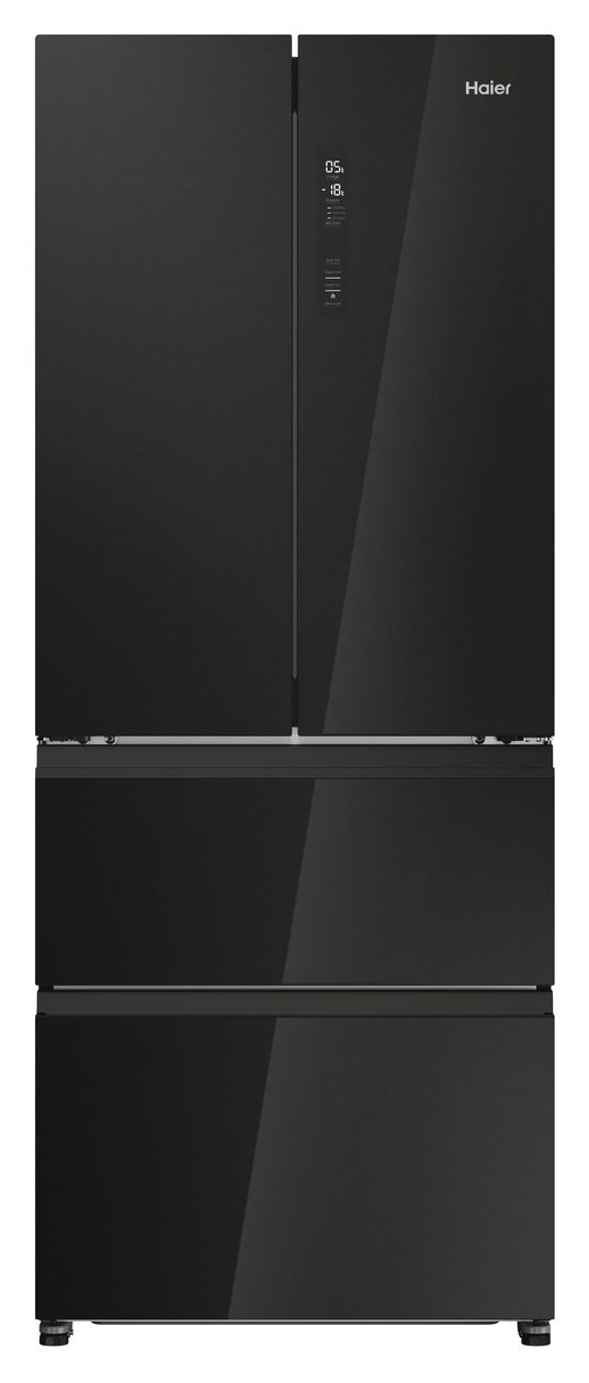 HFR3718ENGB Side-by-Side Kühl-/ Gefrierkombination 262 l / 140 l 287 kWh NoFrost 1775 mm x 700 mm  (Schwarz) 