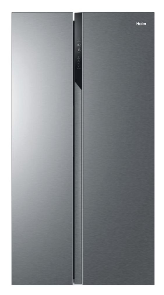 HSR3918FNPG Side-by-Side Kühl-/ Gefrierkombination 337 l / 191 l 399 kWh NoFrost 1775 mm x 908 mm  (Silber) 