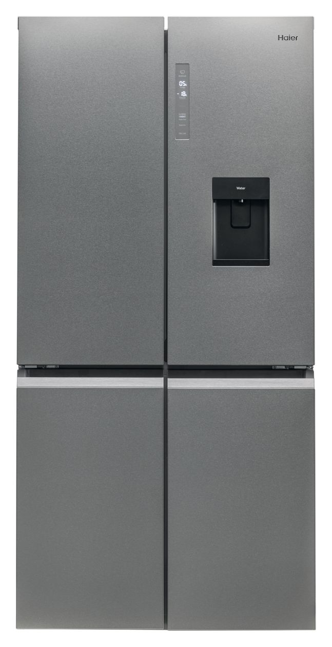 HTF-520WP7 Side-by-Side Kühl-/ Gefrierkombination 351 l / 174 l 360 kWh NoFrost 1900 mm x 908 mm  (Silber) 