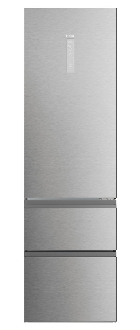 HTW7620ANMG 289 l / 125 l Kühl-Gefrierkombi freistehend NoFrost 120 kWh Jahr  (Edelstahl) 