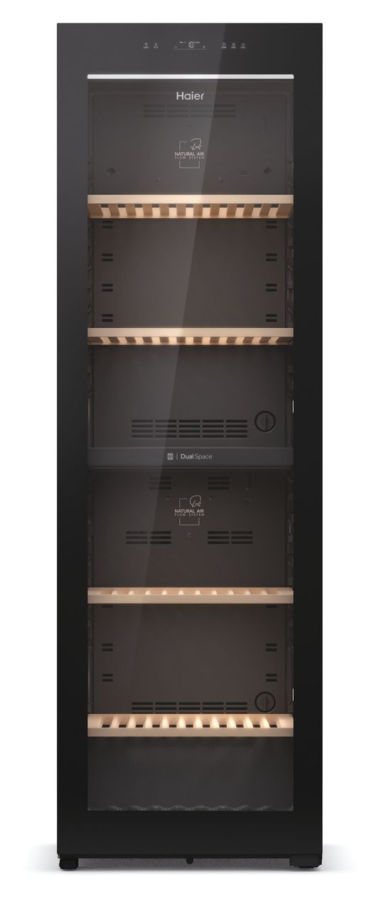 HWS236GDGU1 Weinkühler Freistehend EEK: G 2 Zonen 236 Flasche(n) 