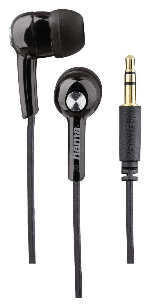 Hama 054632 In-Ear Kopfhörer Technomarkt (Schwarz) expert Gaming Kabelgebunden von