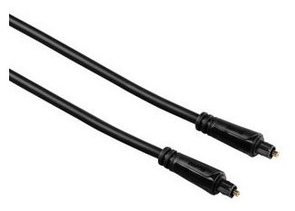 00122255 Audio-Lichtleiter-Kabel ODT-Stecker (Toslink) vergoldet 0,75 m 