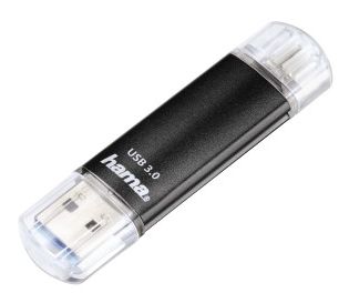 124001 Laeta Twin USB Type-A / Micro-USB Stick 128 GB 
