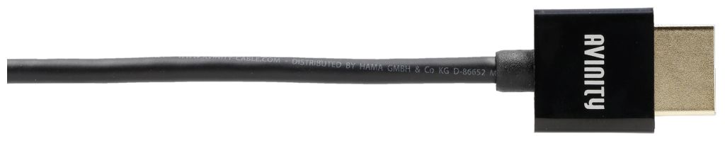 00127082 High Speed HDMI-Kabel ultradünn vergoldet Ethernet 1,0m 