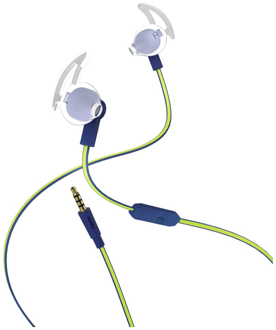 184095 Reflect In-Ear Kopfhörer Kabelgebunden (Blau, Gelb) 
