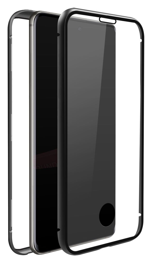 192018 360° Glass Cover für Samsung Samsung Galaxy S20 Ultra (Schwarz, Transparent) 