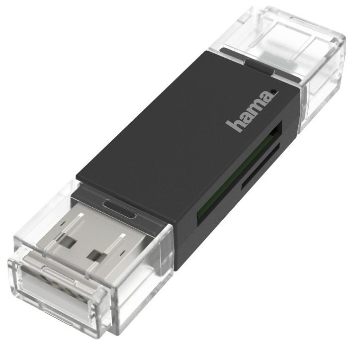 200130 USB/Micro-USB Multi-Kartenleser MicroSD (TransFlash), SD 