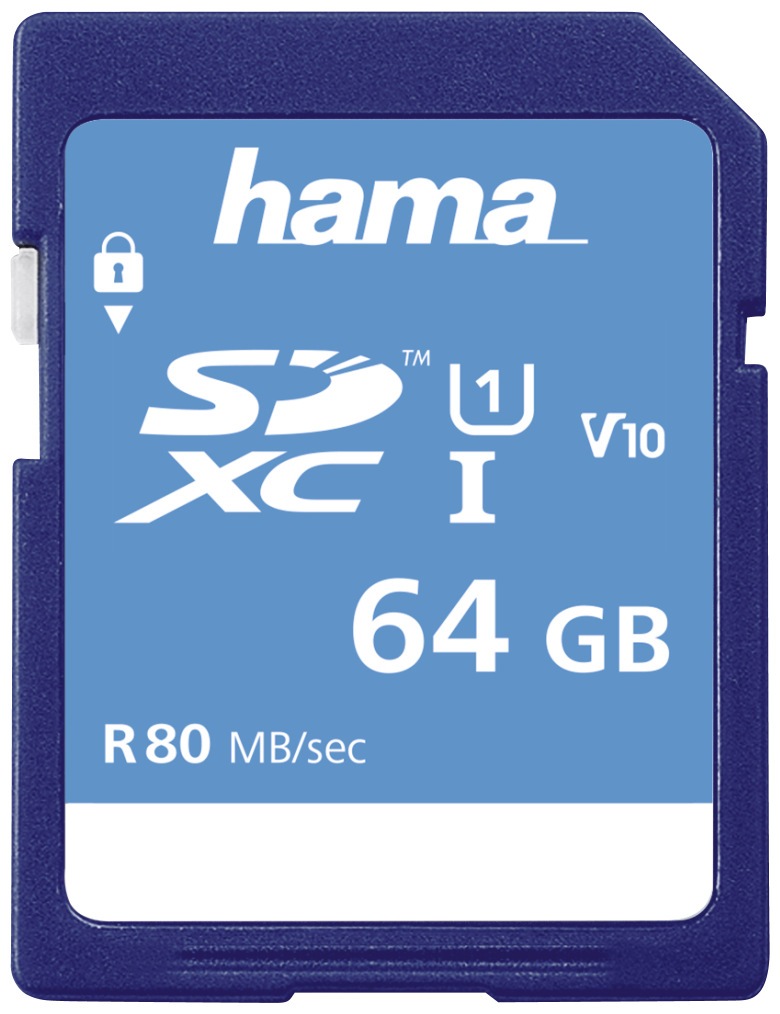 213110 SDXC Speicherkarte 64 GB Class 1 (U1) Klasse 10 