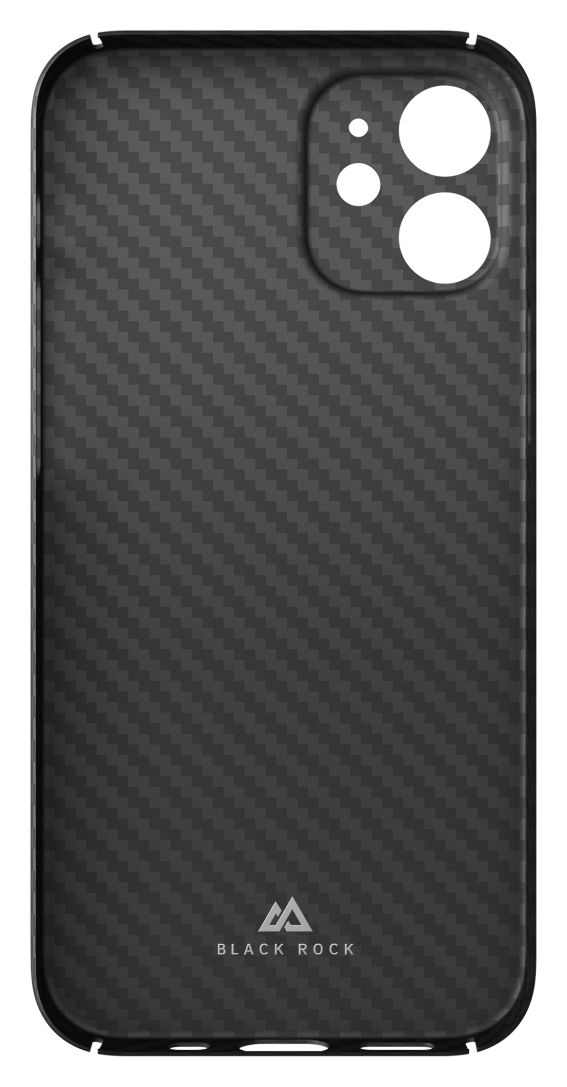 217079 Flex Carbon Cover für Apple iPhone 12 mini (Schwarz) 