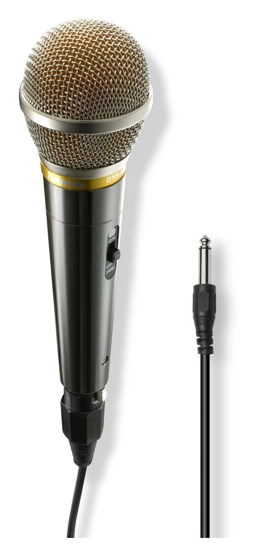 046006 Vocal Pro kabelgebunden Dynamisches Mikrofon 6,35 mm Klinke  (Silber) 
