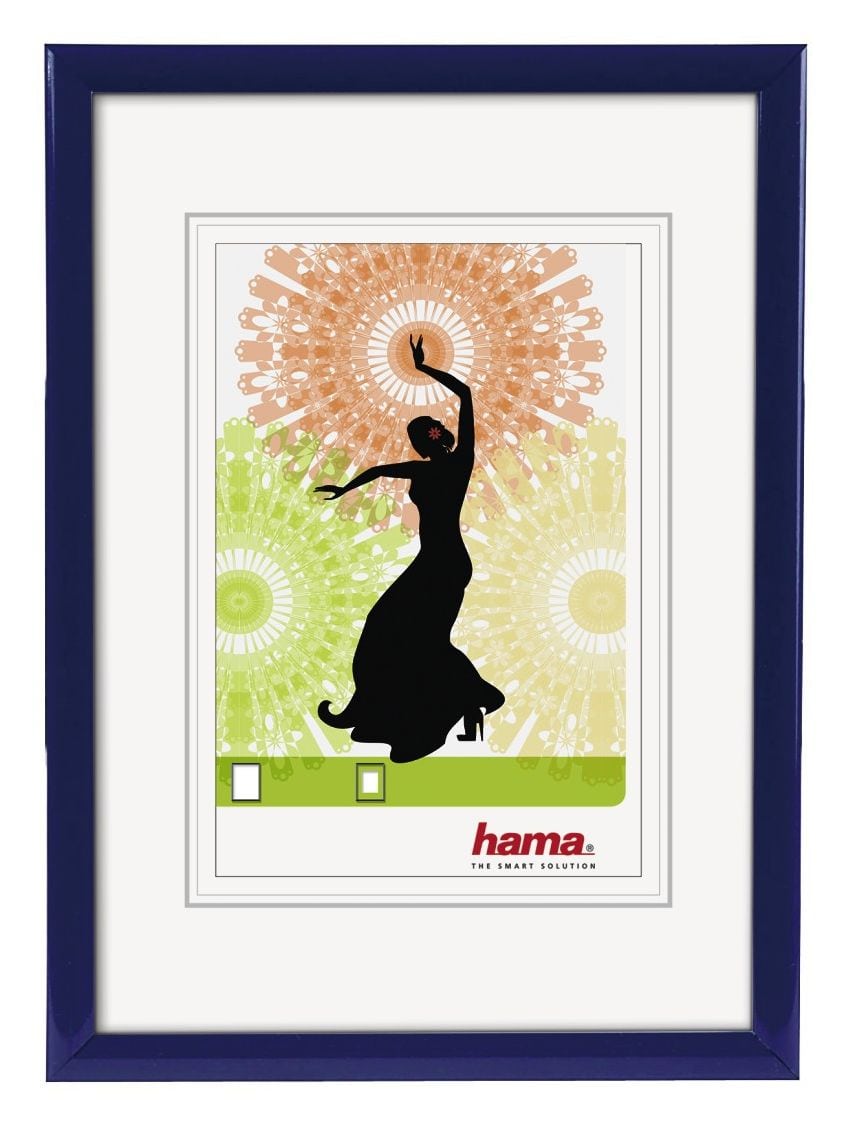 066691 Madrid 21x29,7 Einzelbilderrahmen (Blau) 