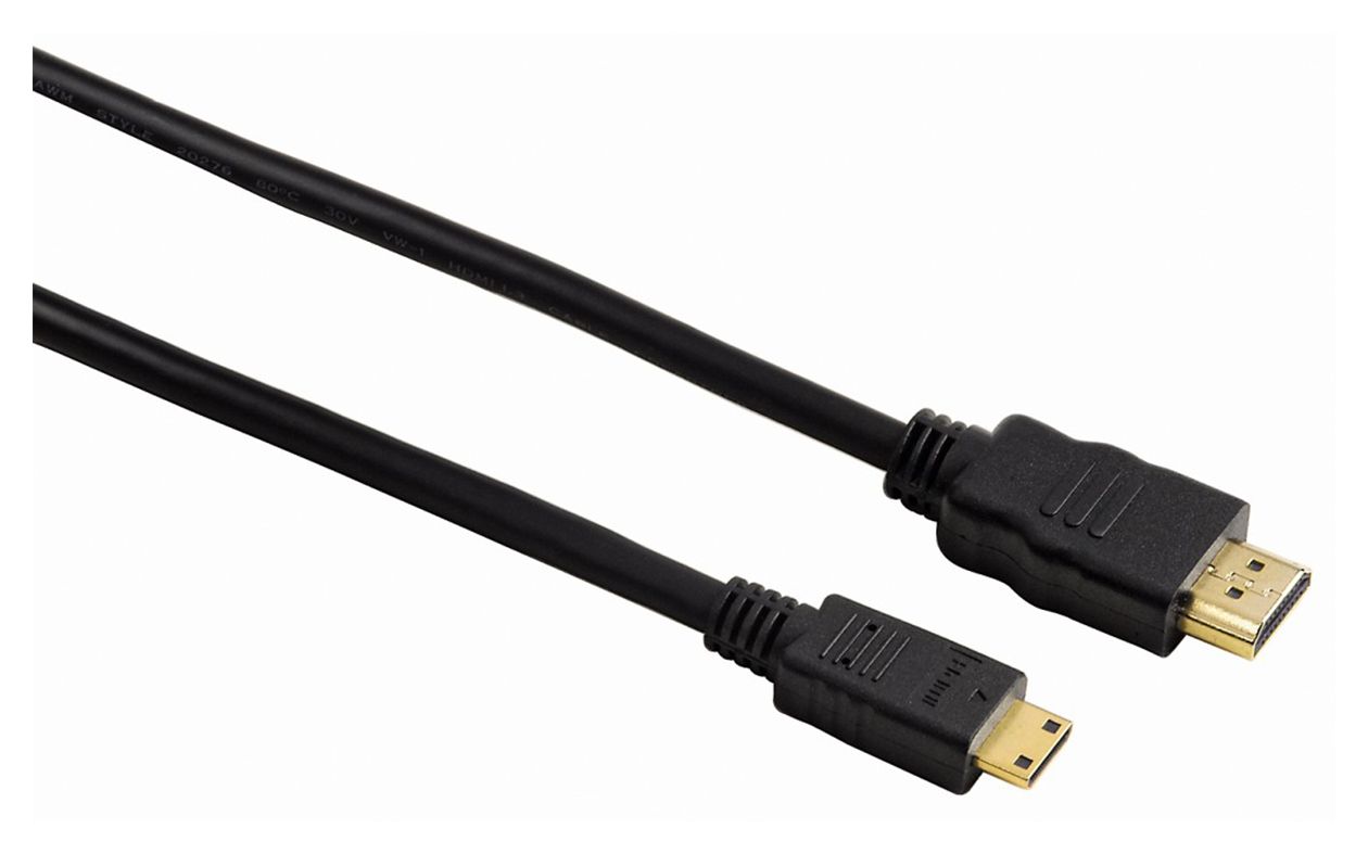 074229 10,2 Gbit/s HDMI auf HDMI Type C (Mini) 2 m  (Schwarz) 