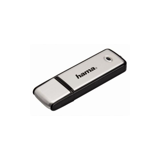 104308 Fancy USB Typ-A Stick 32 GB  (Schwarz, Silber) 