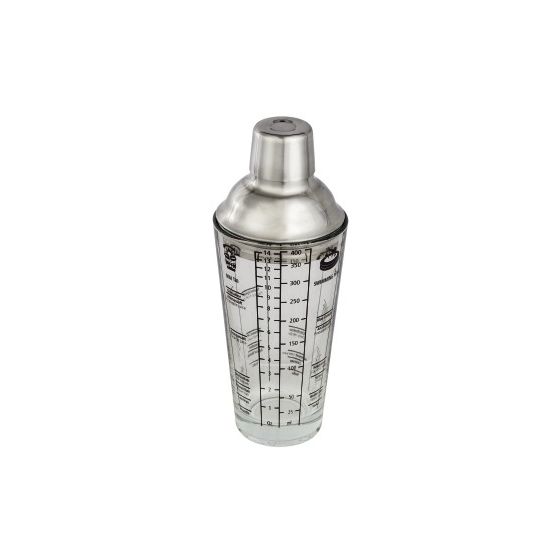 111550 Cocktail-Shaker aus Glas 400ml 8,5 cm 