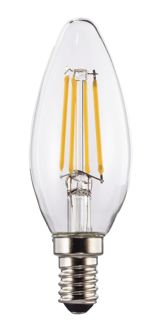 112823 LED Lampe Kerze E14 EEK: E 470 lm Warmweiß (2700K) entspricht 40 W 