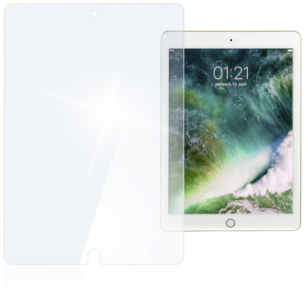 119416 Premium Klare Bildschirmschutzfolie aus gehärtetes Glas 9H für Apple iPad Pro 10.2 bis 25,9 cm (10.2") Kratzresistent Transparent 