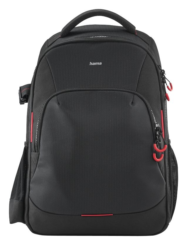 121346 Ohio 190 Kamera-Rucksack für Universal 270 x 120 x 340 mm  (Schwarz/Rot) 