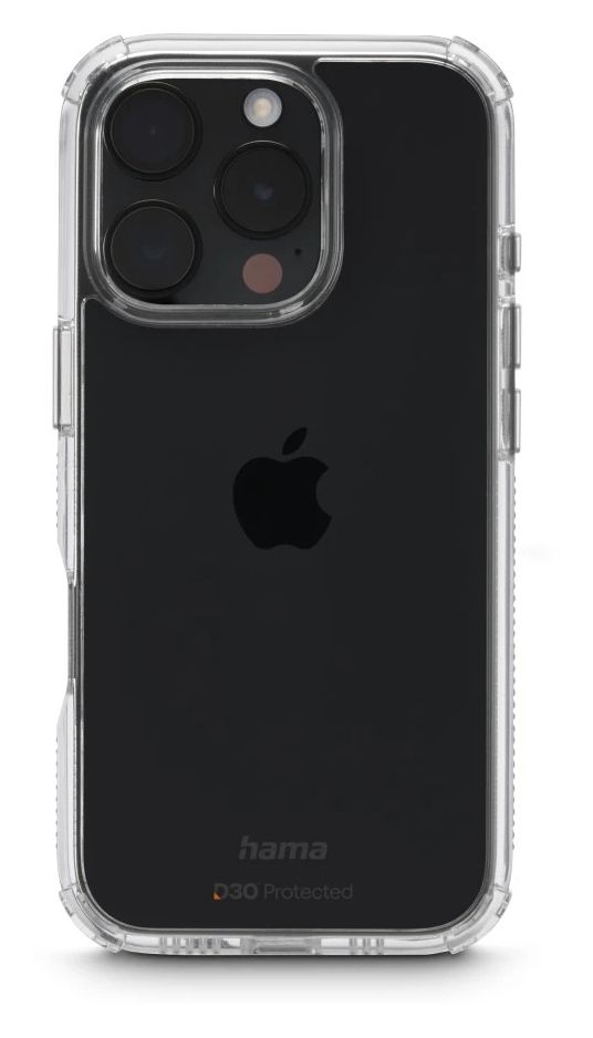 123764 Extreme Protect Cover für Apple iPhone 16 Pro  (Transparent) 