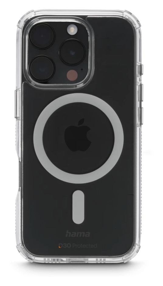 123765 Extreme Protect Cover für Apple iPhone 16 Pro  (Transparent) 