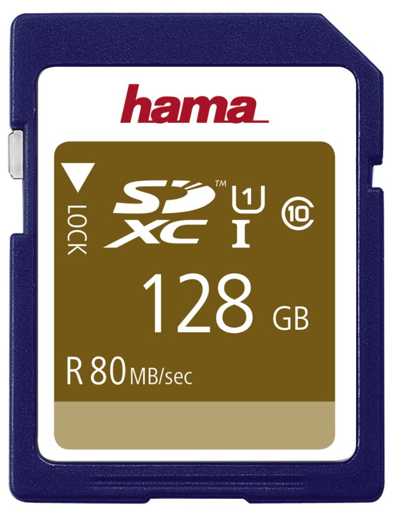 124137 SDXC Speicherkarte 128 GB Klasse 10 
