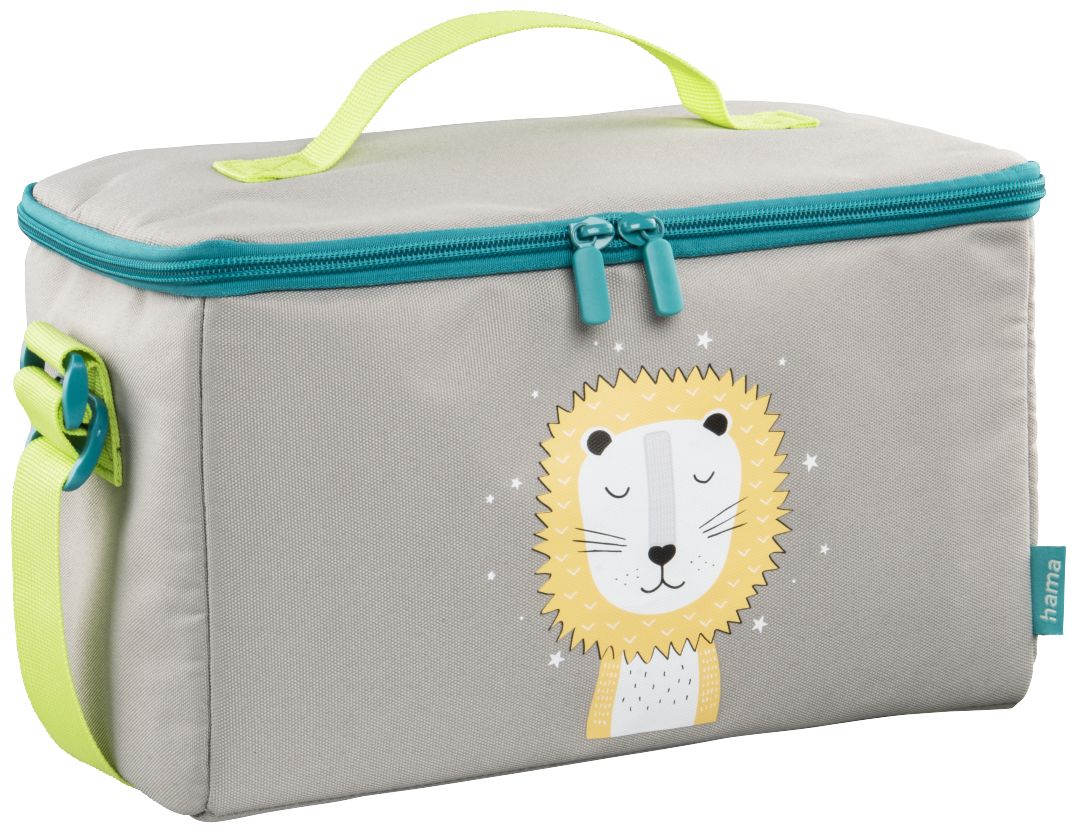 132433 Lucky Lion - Tasche für Tonie Box  Grün, Grau 