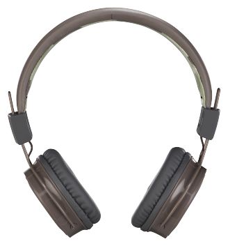 132507 Teens'n UP Ohraufliegender Bluetooth Kopfhörer kabellos (Camouflage, Holz) 
