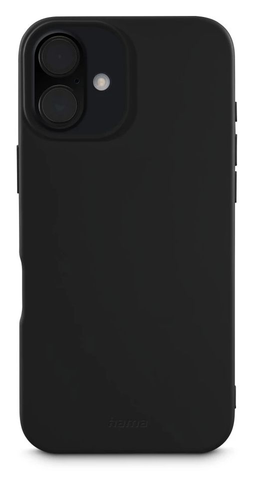 136860 Fantastic Feel Cover für Apple iPhone 16 Plus  (Schwarz) 