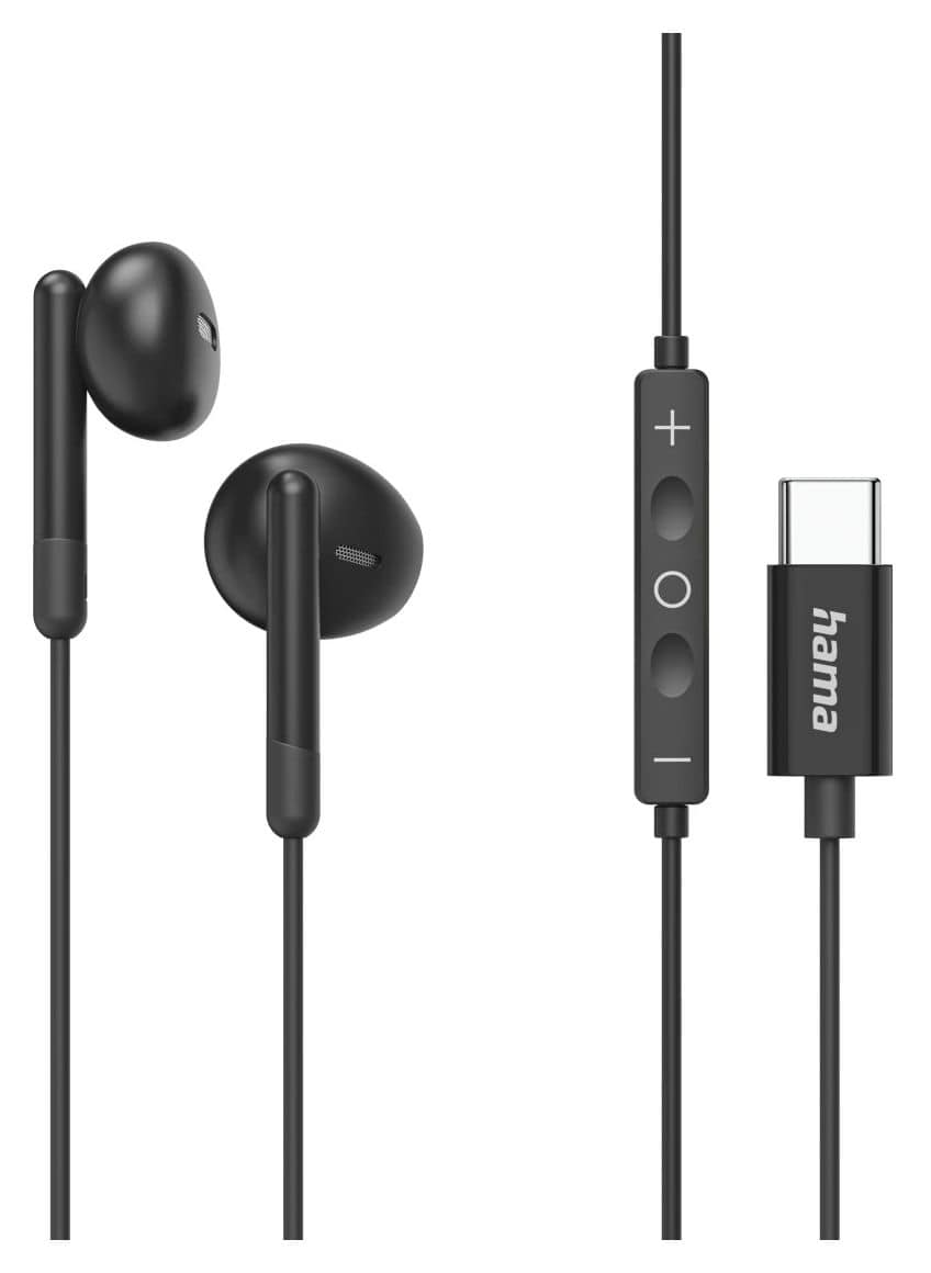 139553 Classy In-Ear Kopfhörer kabelgebunden USB Typ-C  (Schwarz) 