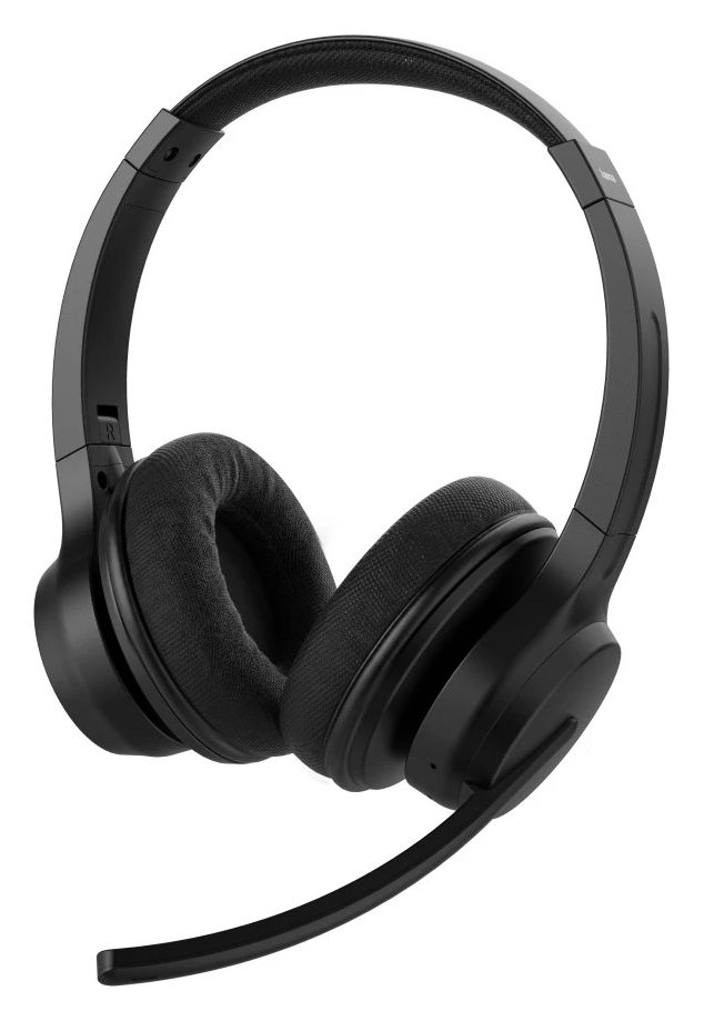 139944 WHS-450 Ohraufliegender Bluetooth Kopfhörer kabellos 16 h Laufzeit USB Typ-C  (Schwarz) 