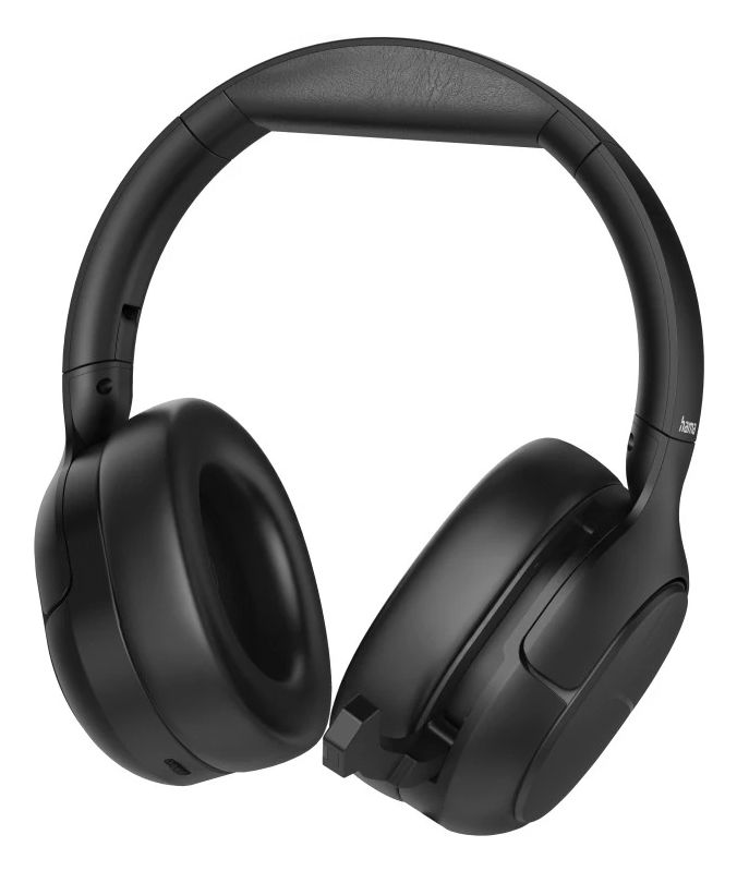 139946 WHS-600 Over Ear Bluetooth Kopfhörer kabellos 40 h Laufzeit USB Typ-C  (Schwarz) 